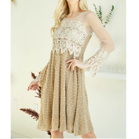 77345  Handmade Knit Dress - Picture 2 of 5